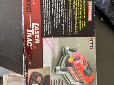 Craftsman laser trac 4-in-1