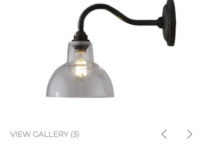 Designer Wall Sconce from HORNE $175 OBO