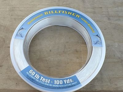 Billfisher Leader Bracelet 60Lb 100Yds Clear