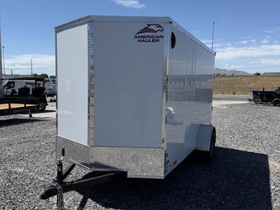 6x12 American Hauler Arrow Enclosed Cargo Trailer - 6'6" Interior - 3.5K GVWR - .080 PolyCor