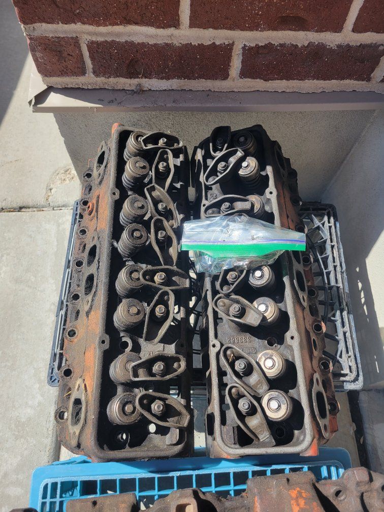 Vintage Chevrolet Small Block  Cylinder Heads - Cast Iron,