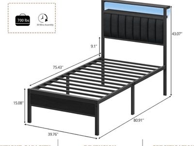 Twin bed