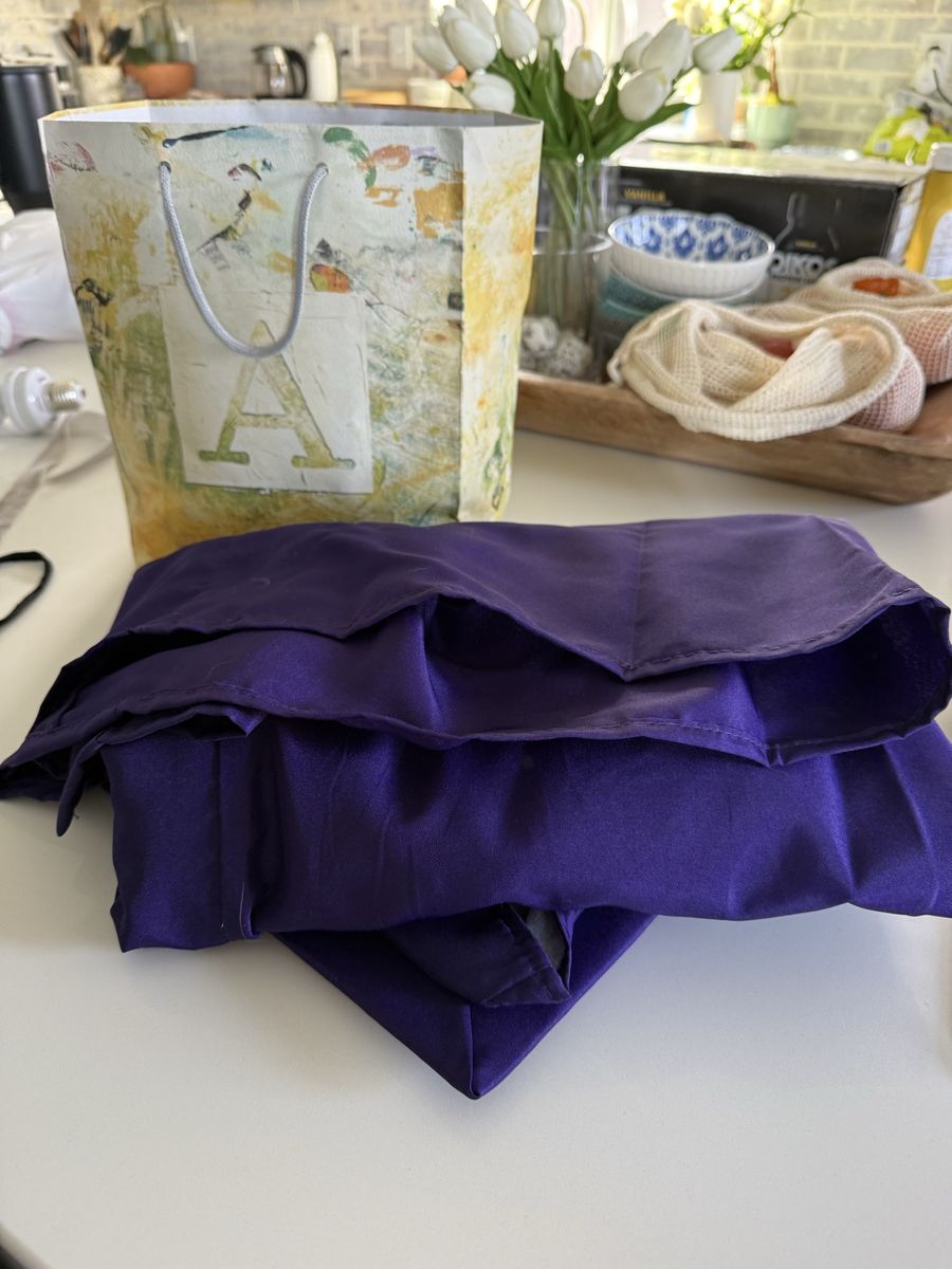 Jostens Purple cap And Gown