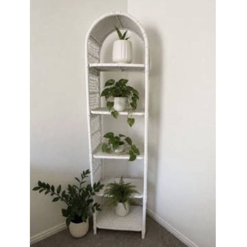 Vintage Wicker Shelf
