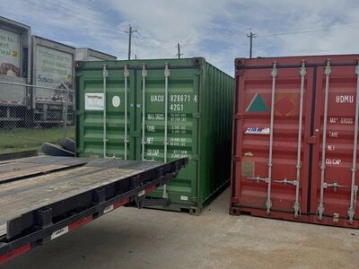 Shipping Container for Sale! Store your John Deere Tractor, Bobcat skid steer, Polaris snowmobiles. Can Am sxs. All your toys!