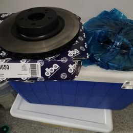 2013 Subaru WRX Front Rotors - Unused
