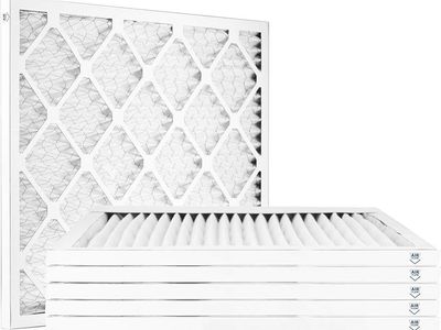 21X21X1 MERV 8 PLEATED AIR FILTER