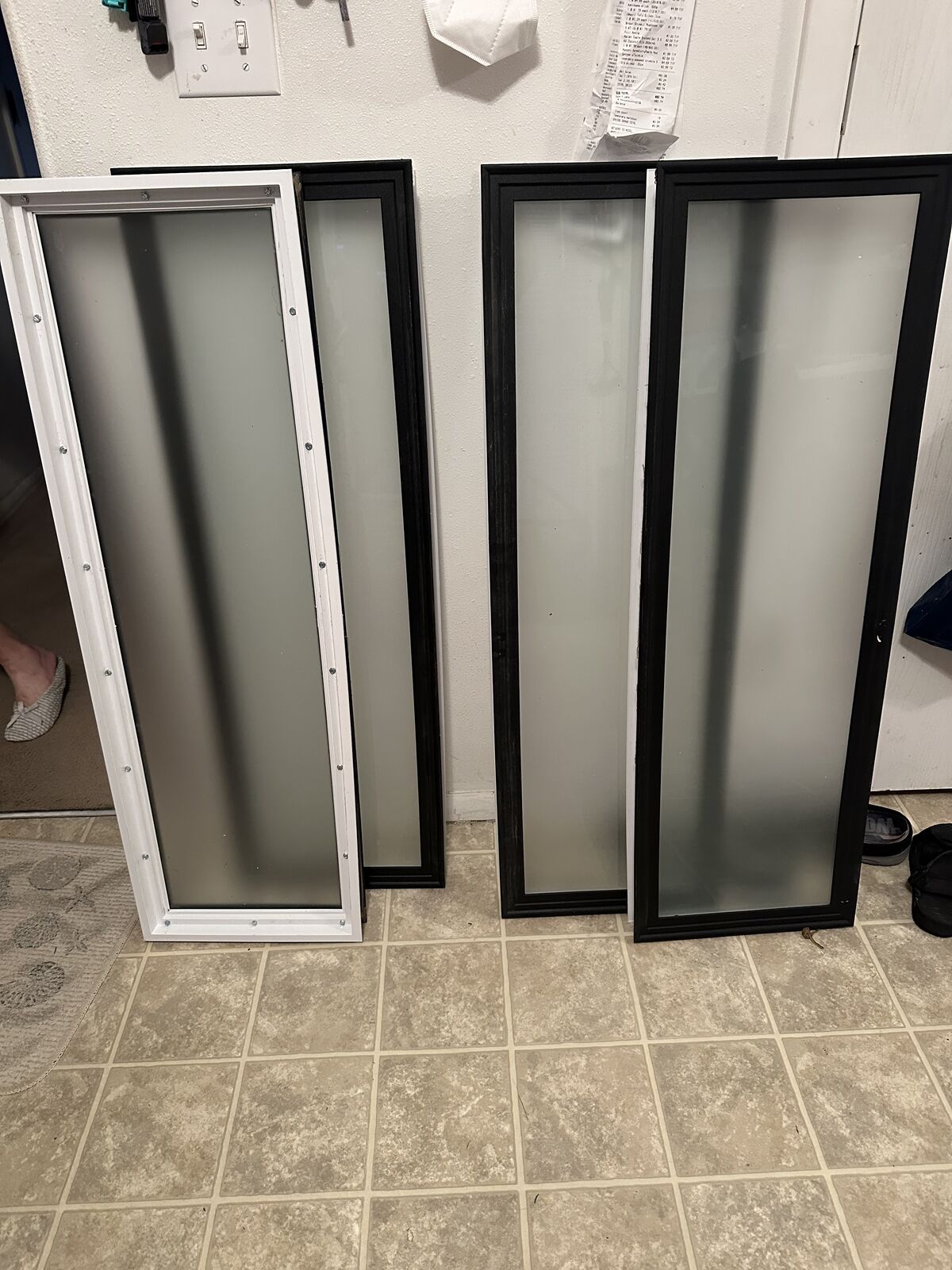 windows from a garage door