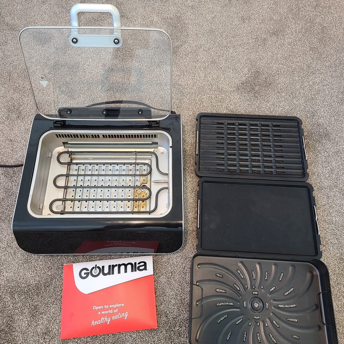 Gourmia Indoor Smokeless Grill & Griddle