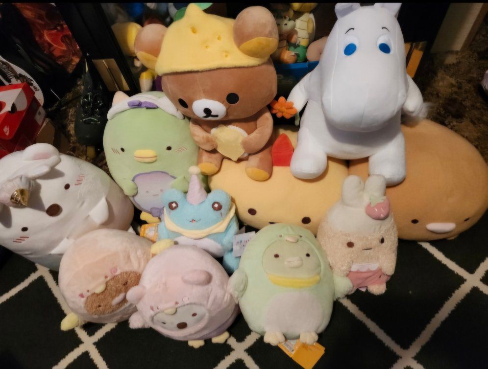 Sumikko Gurashi/San-X plushies