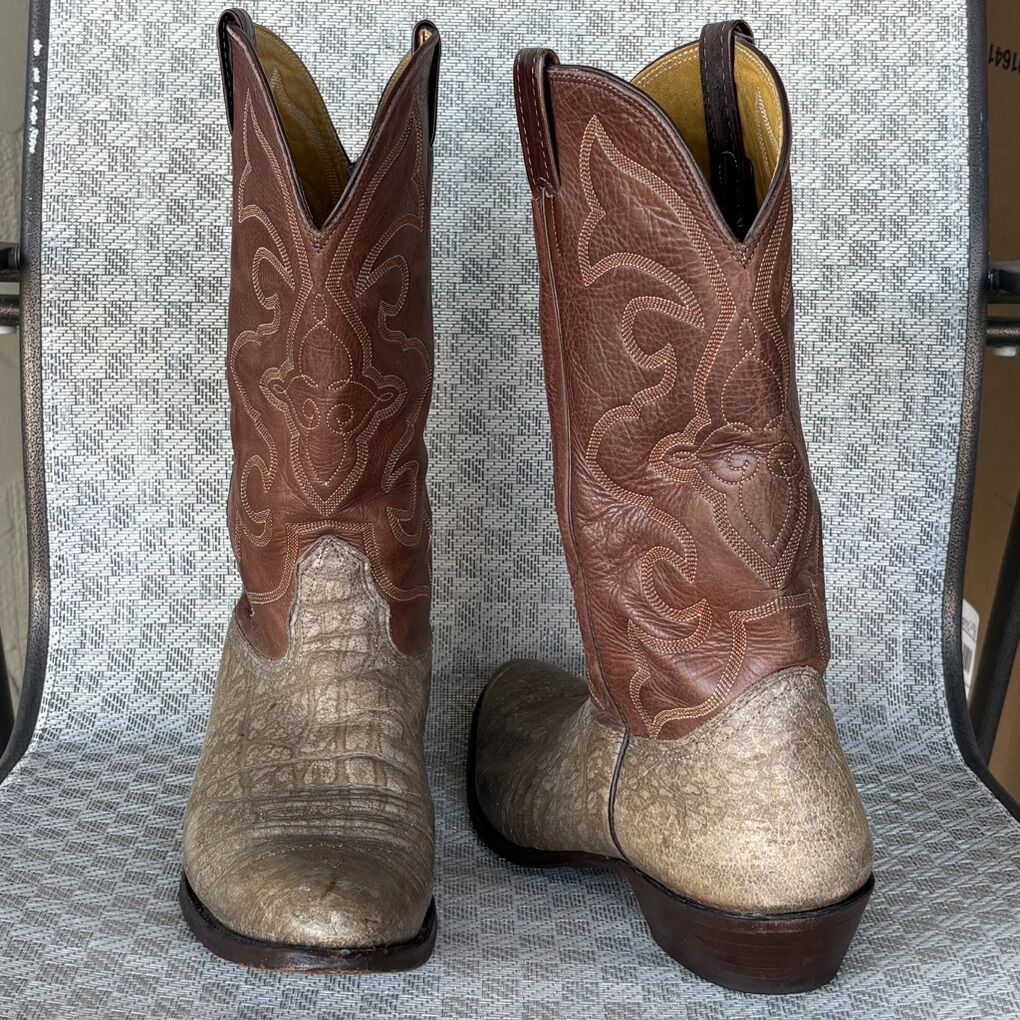 Nocona American Made Vintage Cowboy Boot Size 15