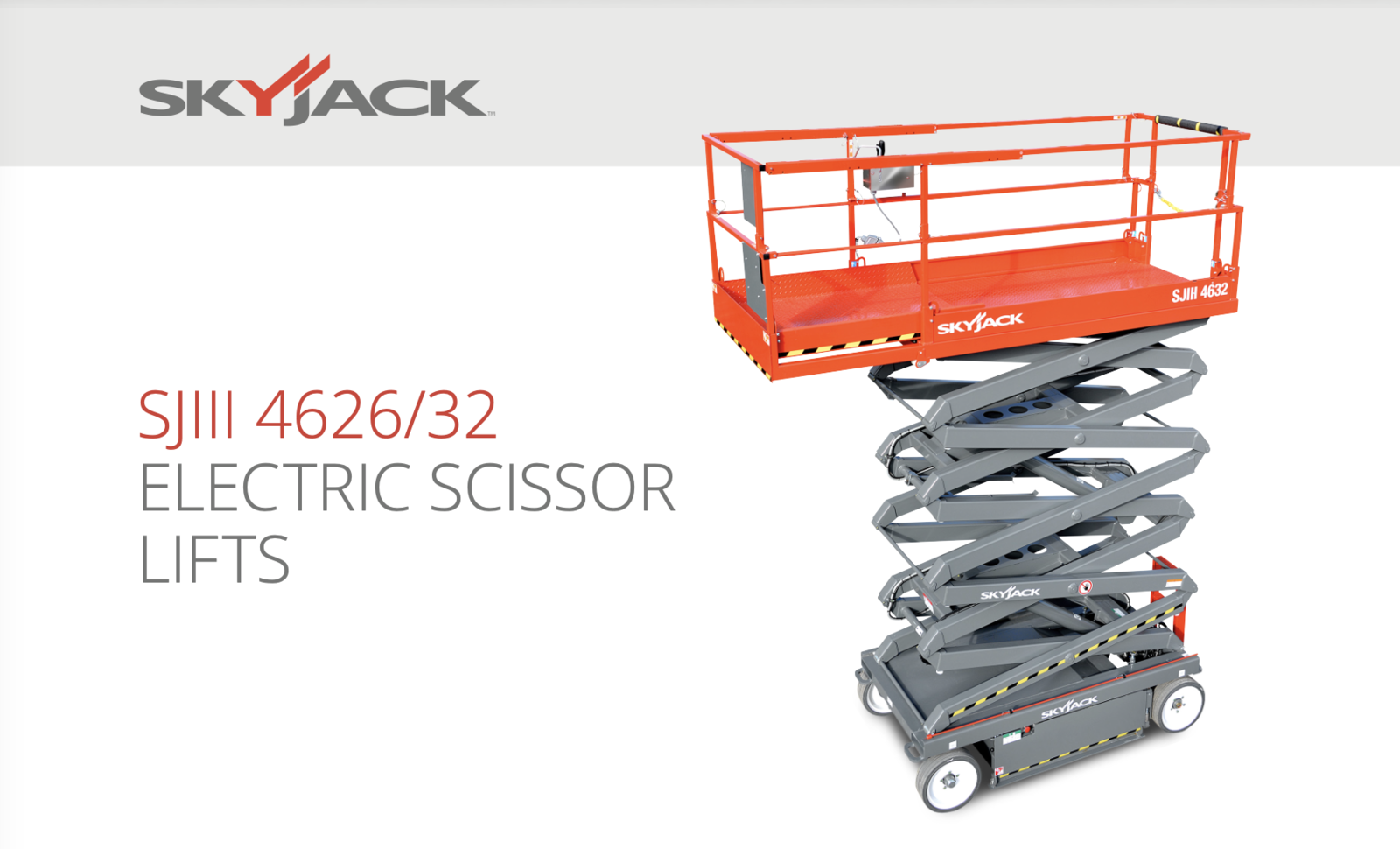 2026 New! Skyjack SJ 4732 E (32') Scissorlift