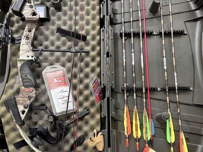 Buckmasters bow and arrow set
