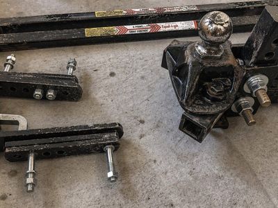 Equalizer 4 point weight distribution hitch 10K