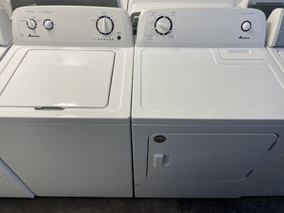 Amana Washer and Dryer, Super Capacity, Working Great, With 30 Day Warranty!
