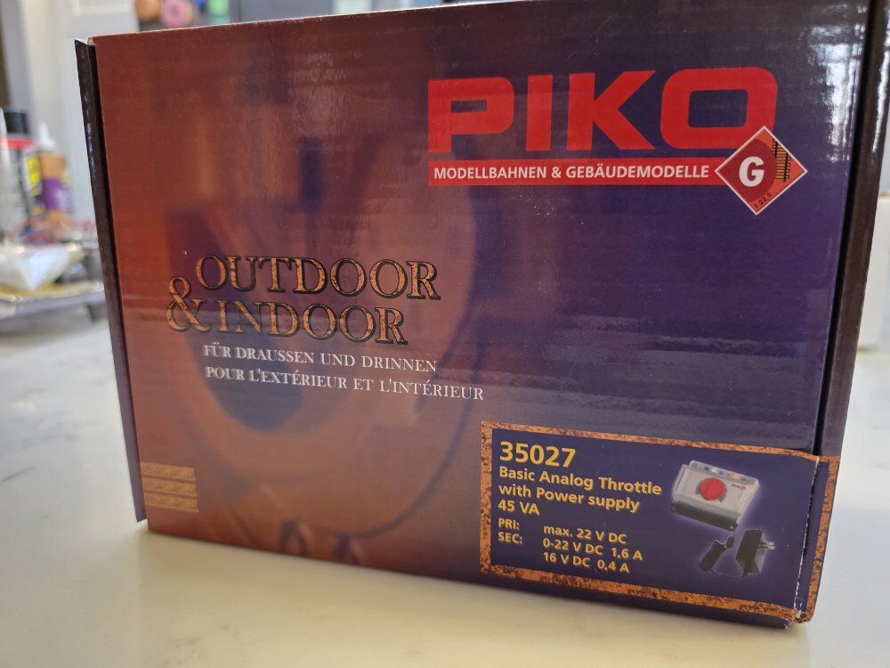 Train Layout Basic Analog Throttle