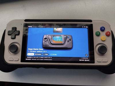 retroid pocket 4 pro with grip and games