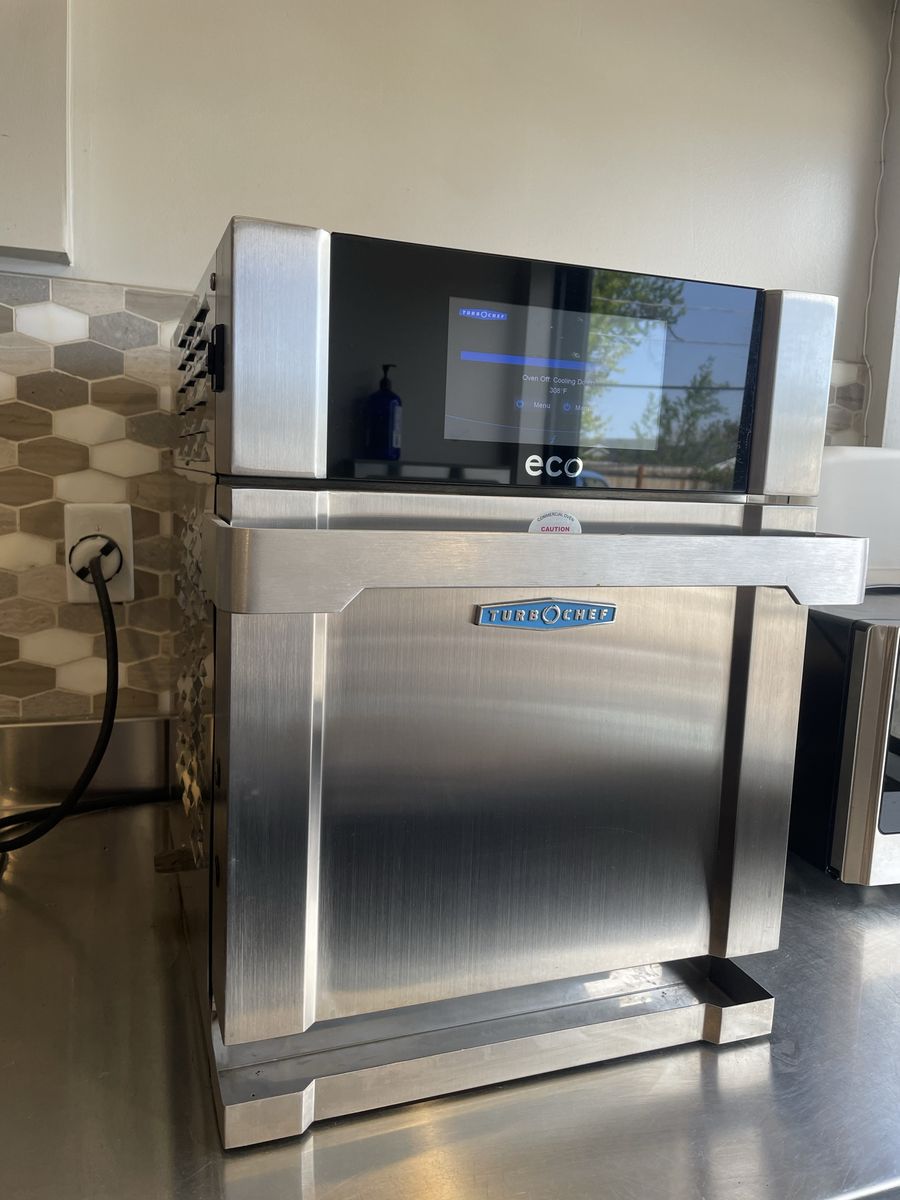 TurboChef Eco Rapid Cook Oven, Countertop, Stainless Steel, Commercial-Grade