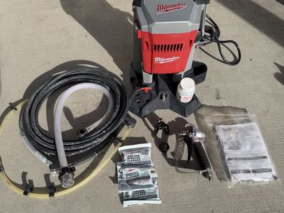 Milwaukee airless paint Sprayer