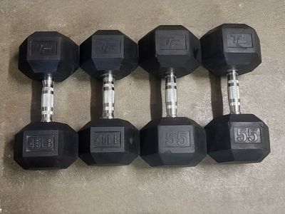 dumbbells 200 pounds