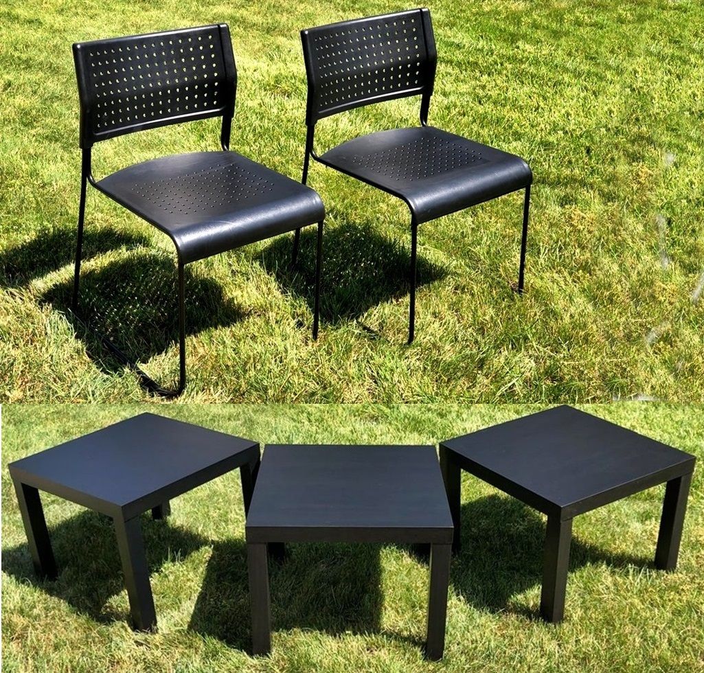 3 END TABLES plus 2 CHAIRS in great condition - $40 FOR ALL. ph 801-680-2423