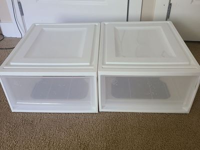 2 Under bed storage