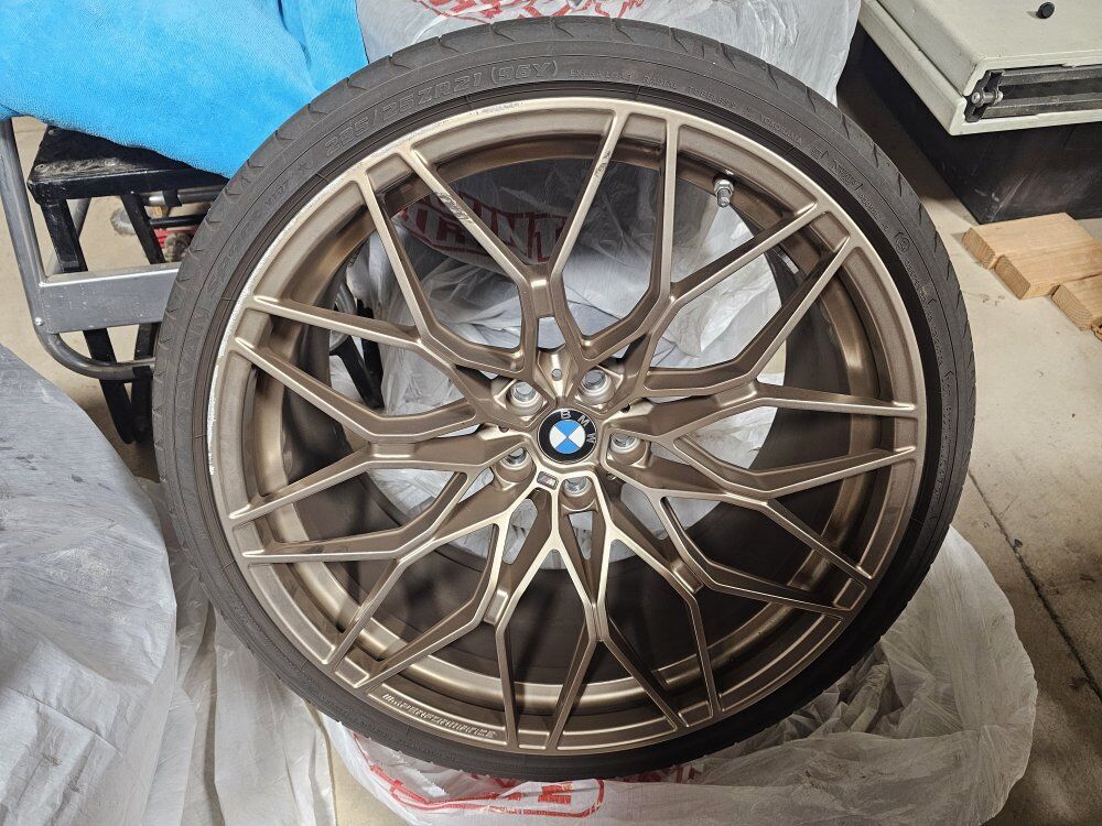 4 -G80 M3 BBS Gold wheels