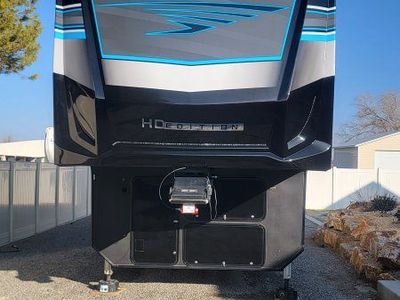 PRICE REDUCED, Heartland Cyclone 4014C Fifth Wheel Toy Hauler RV 14' garage