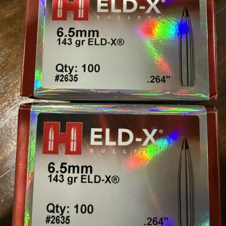 Hornady 6.5 143gr EDL-X