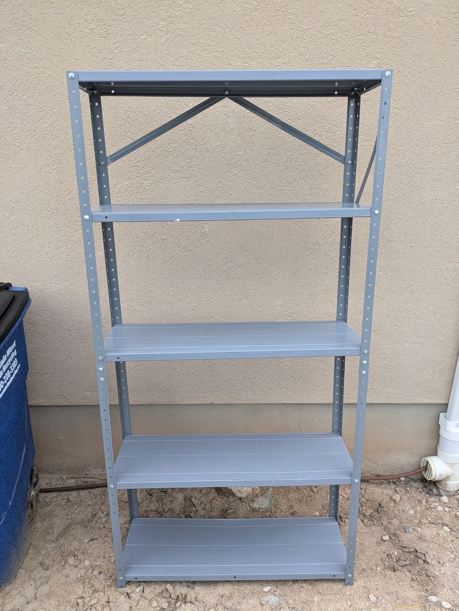 Heavy Duty 5-Shelf Metal Storage Unit