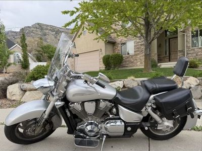 Clean 2005 Honda VTX1800N Motorcycle - Low 8K Miles, New Tires, Windshield, & Saddlebags