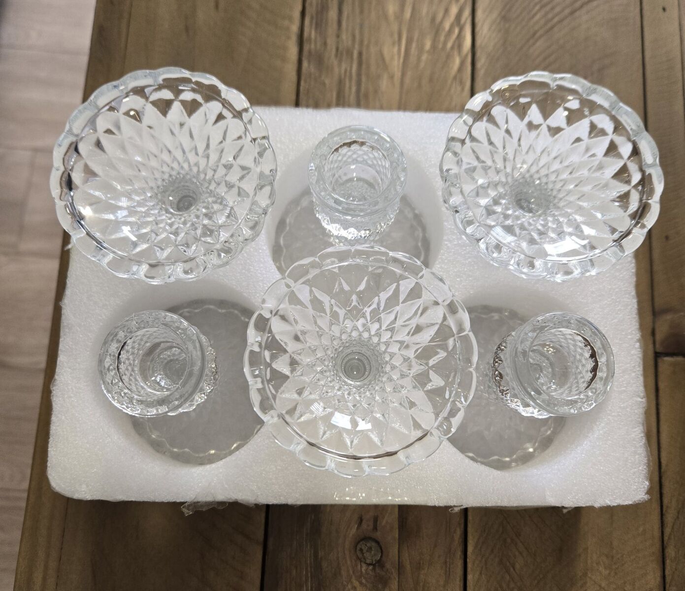 Set of 6 Candlestick Holders