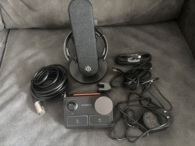 Black SteelSeries - Alias Pro XLR Microphone