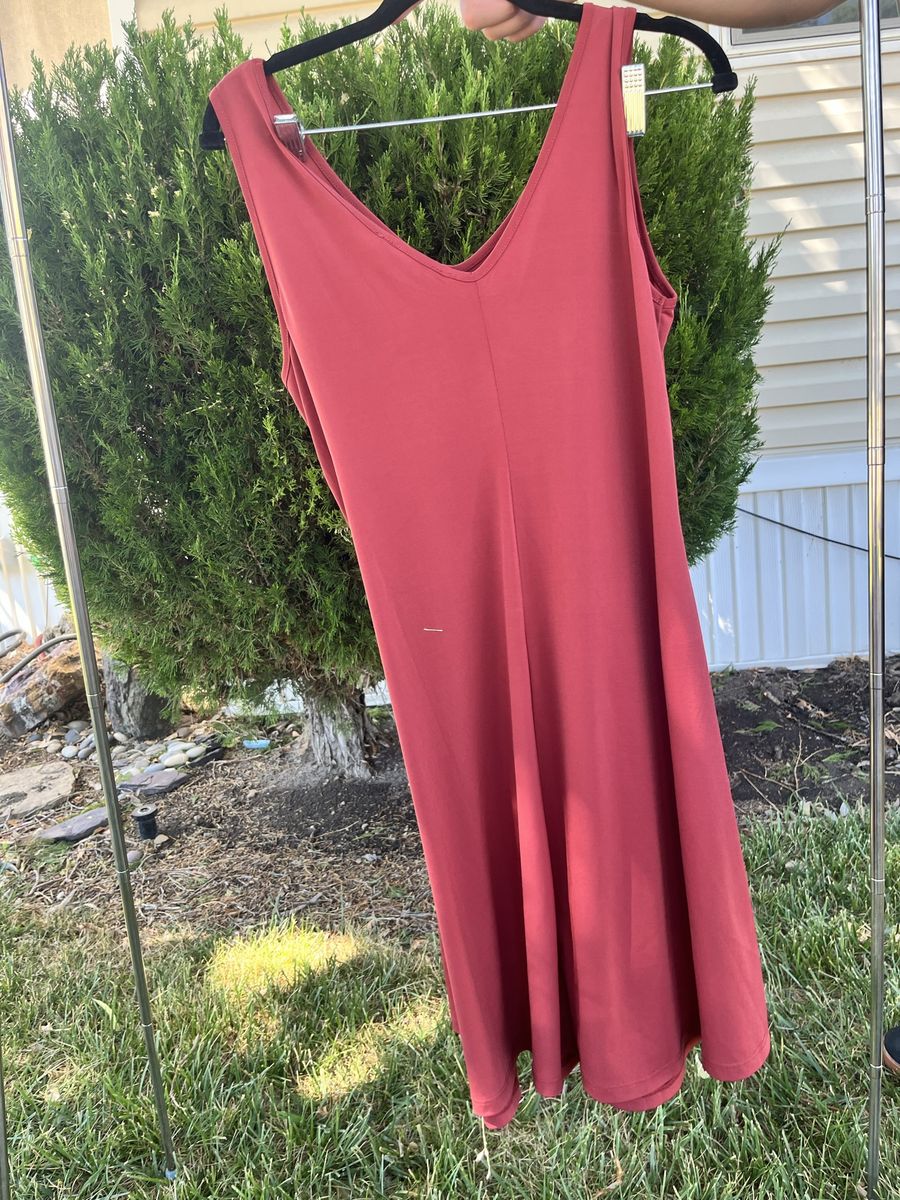 Large Red Dress
