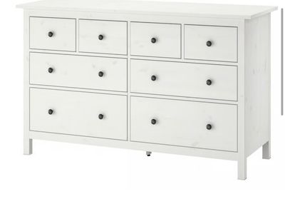 IKEA Hemnes White Stain 8-Drawer Dresser - Great Condition