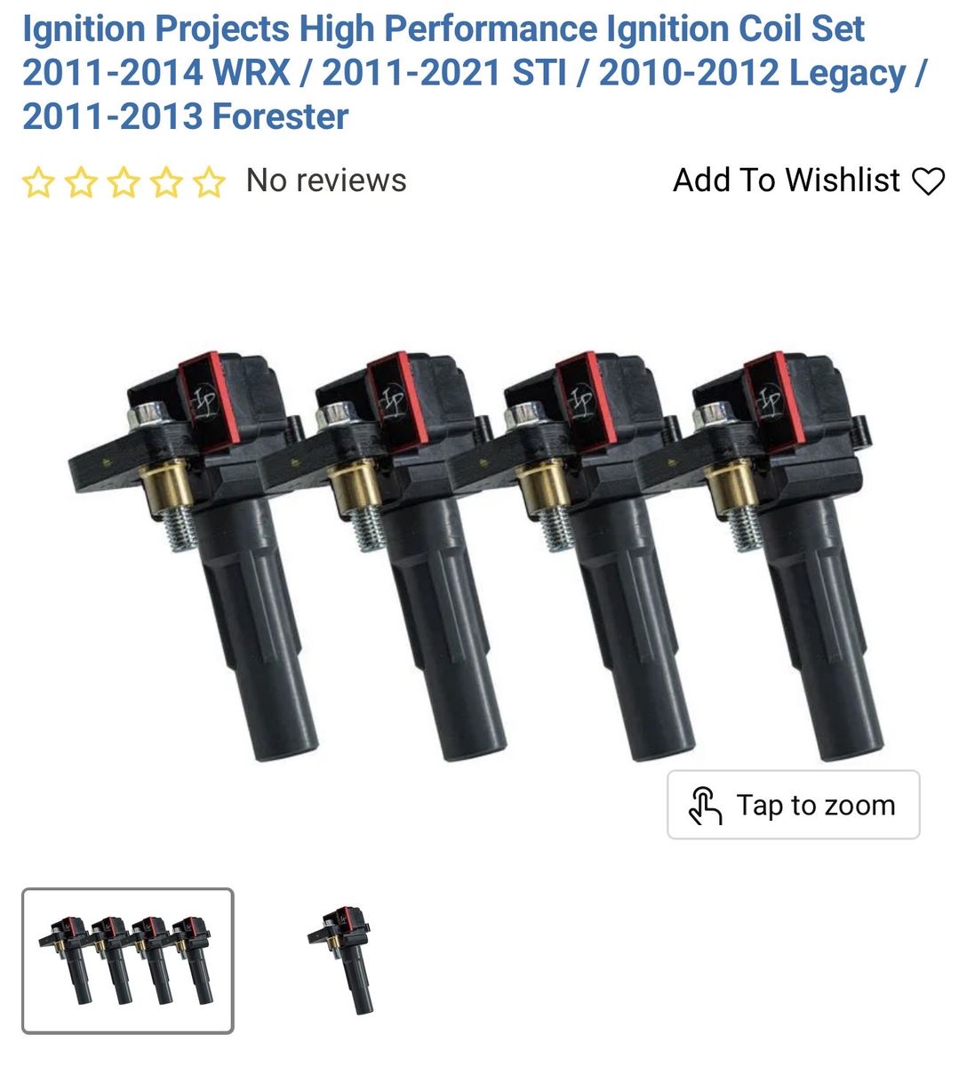 Subaru STI And Wrx Ignition Coils