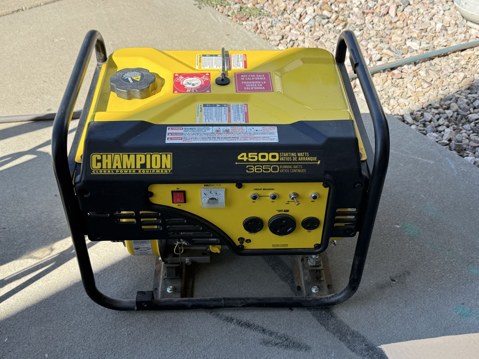Champion Generator 4500