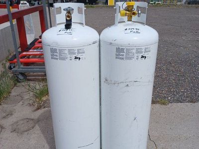 FULL brand new 100 lb propane tank