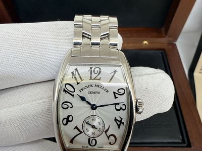 Franck Muller Cintrée Curvex 7502 S6 Limited Exhibition Manual Wind - Full Set
