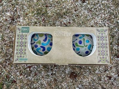 Brand New Citronella Candle Set