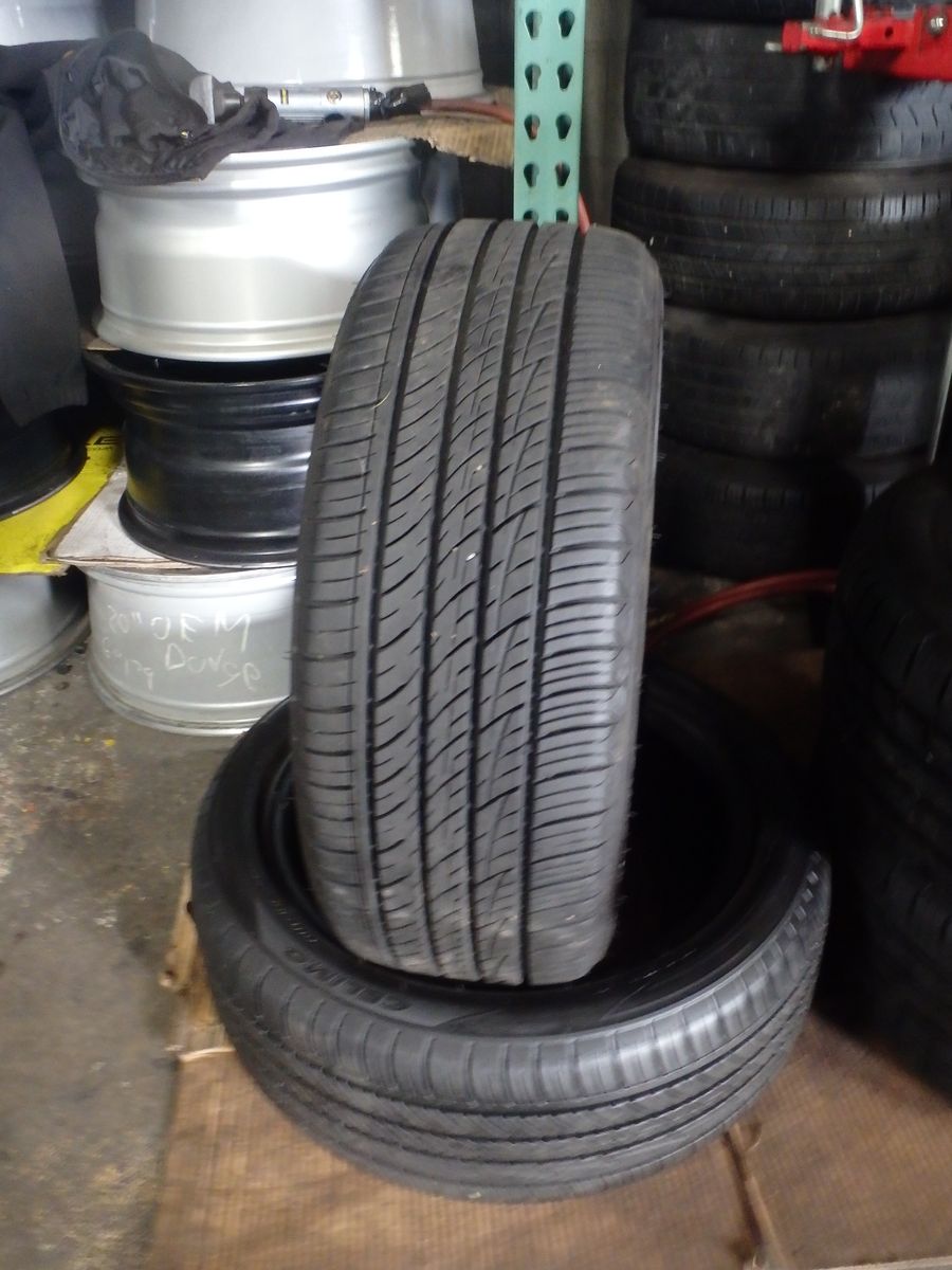 205/50R17 CELIMO SALINET CS380 PAIR OF TWO USED TIRES