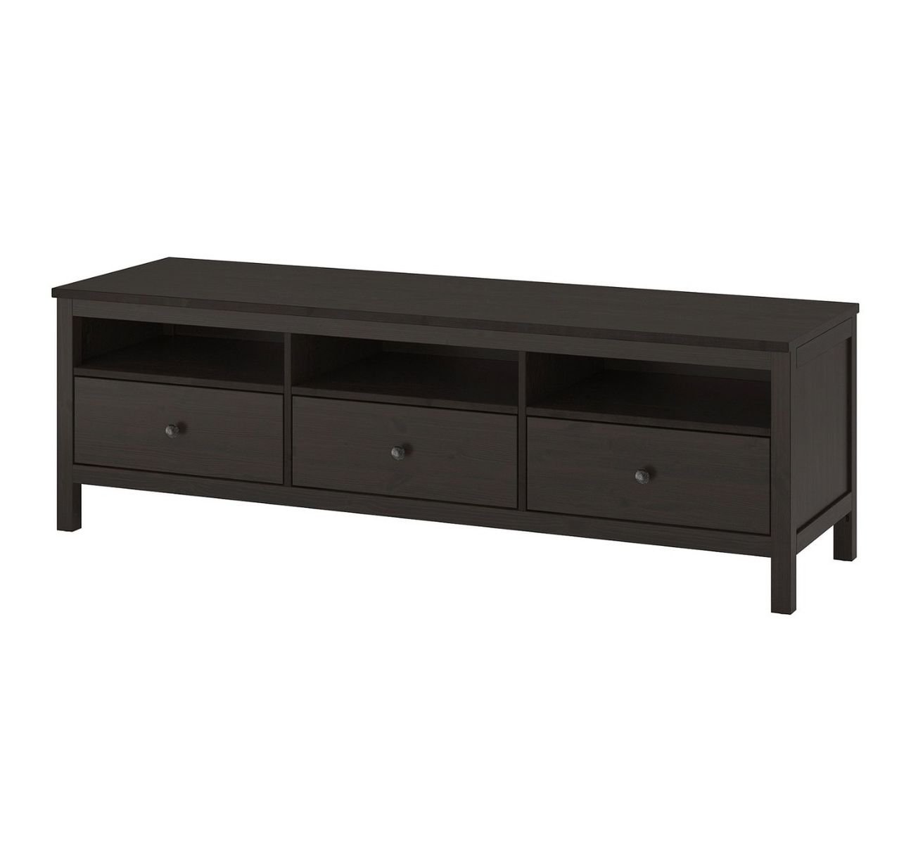 Ikea Hemnes TV Unit Black-Brown
