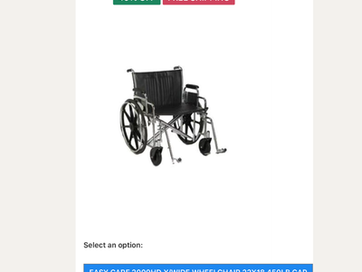 Transport Chair/ wheelchair