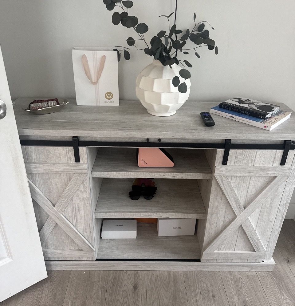 Farmhouse TV Dresser Console