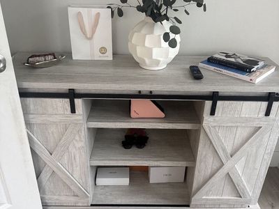 Farmhouse TV Dresser Console