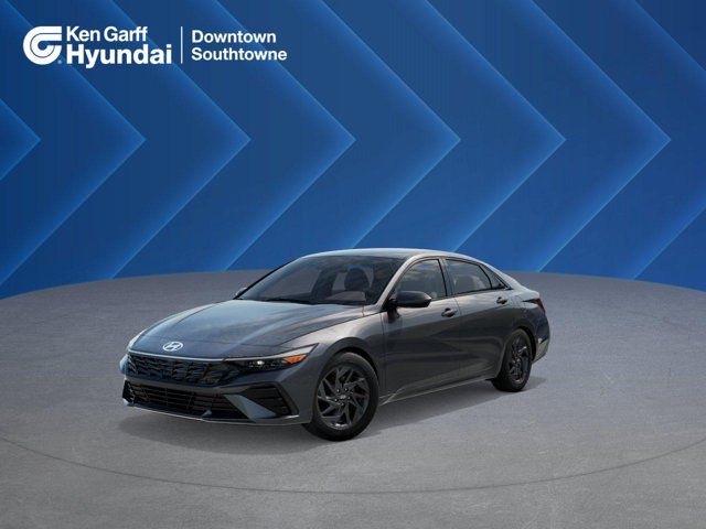 2026 Hyundai Elantra Hybrid Blue