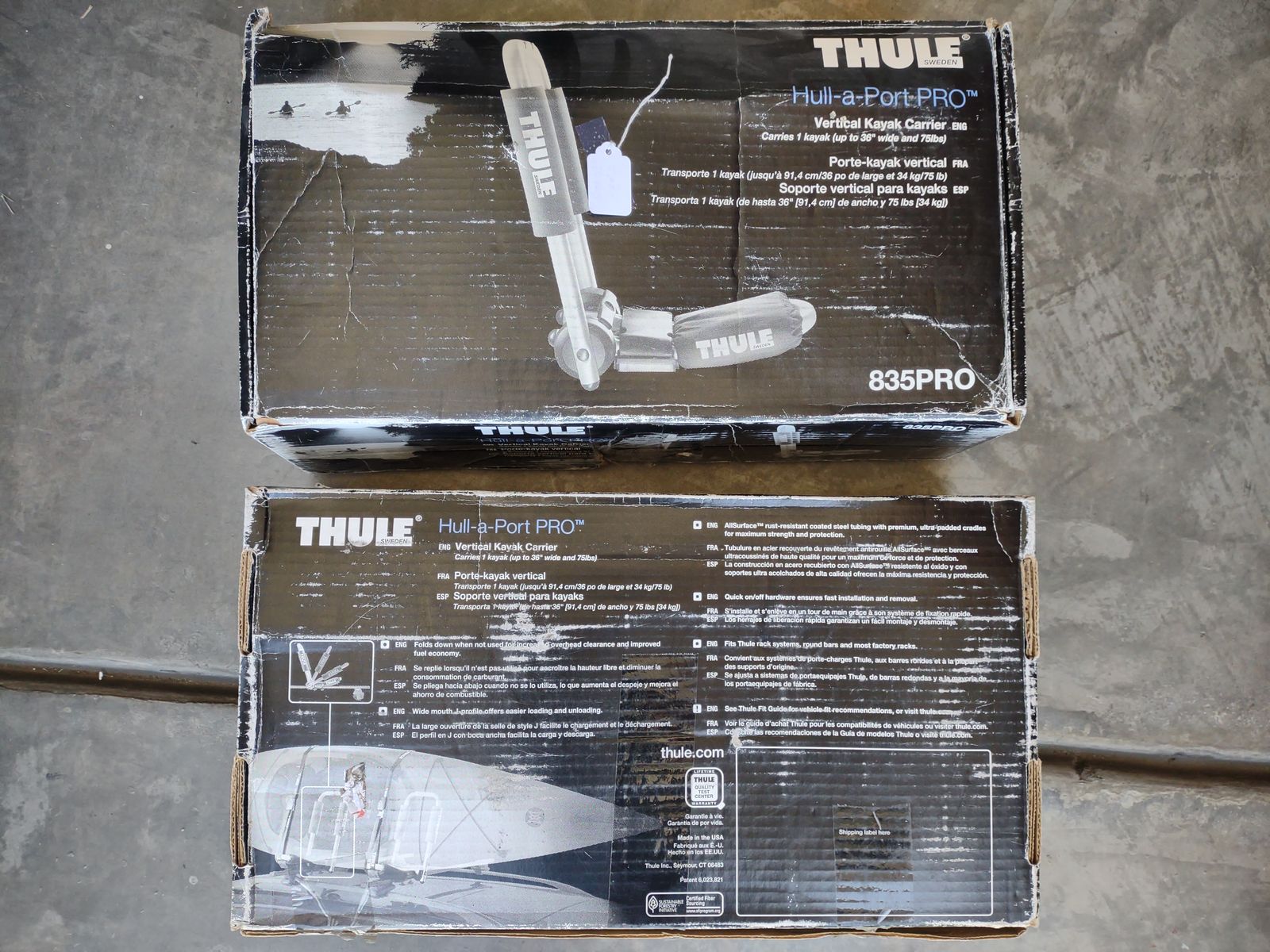 Thule Kayak Carriers (2)