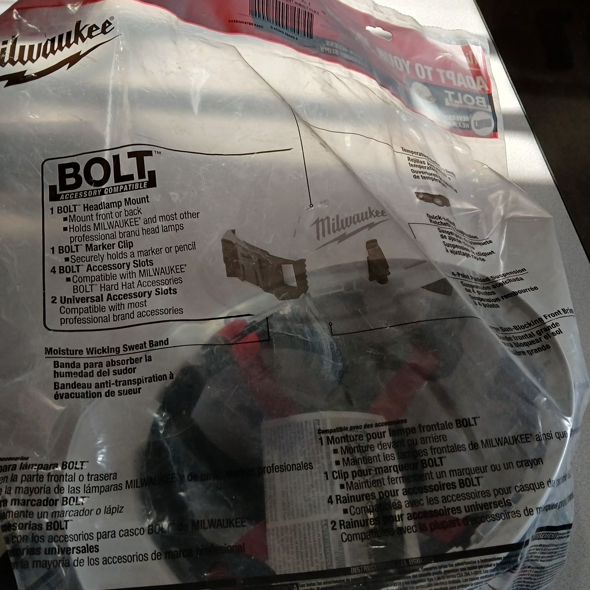 White Hard Hat never used, still in package