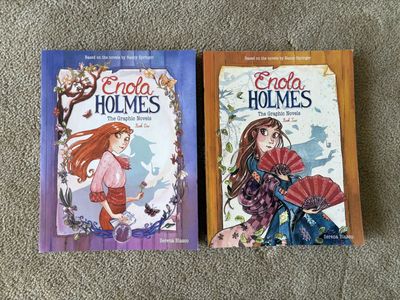 Enola Holmes Graphic Novels, by Serena Blasco
