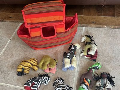 Handmade NEW African Noah’s Ark set.